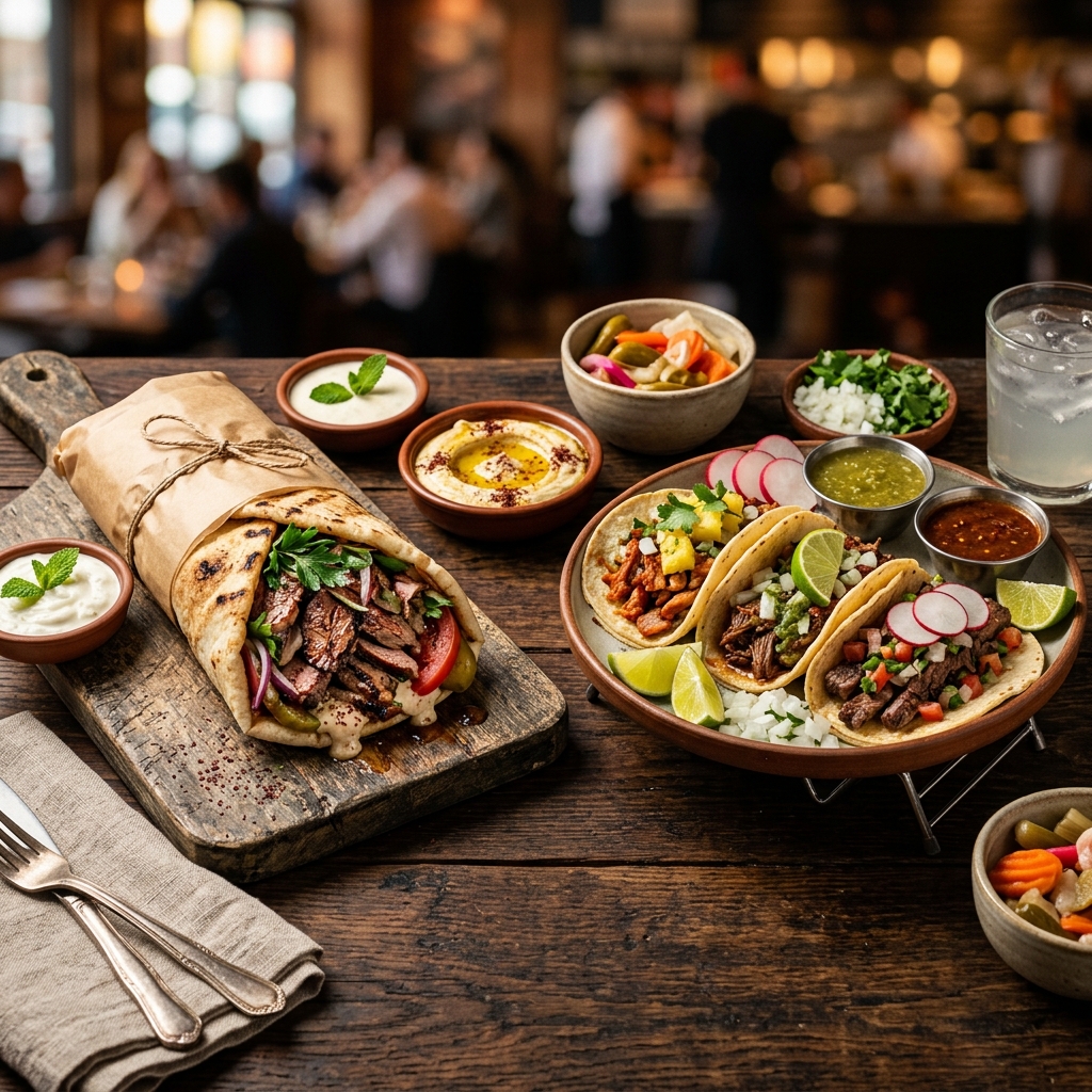 Premium Shawarma and Tacos